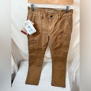 Purnell Stretch Twill Utility Pants Men’s Size 8 Camel Color Brand New